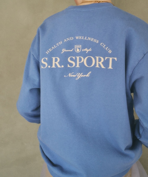 ROPE'(ロペ)の「【Sporty&Rich(スポーティー アンド リッチ)】WIMBLEDON CREWNECK|スウェット(スウェット・レディース・サックス・M/S)」の19枚目の写真