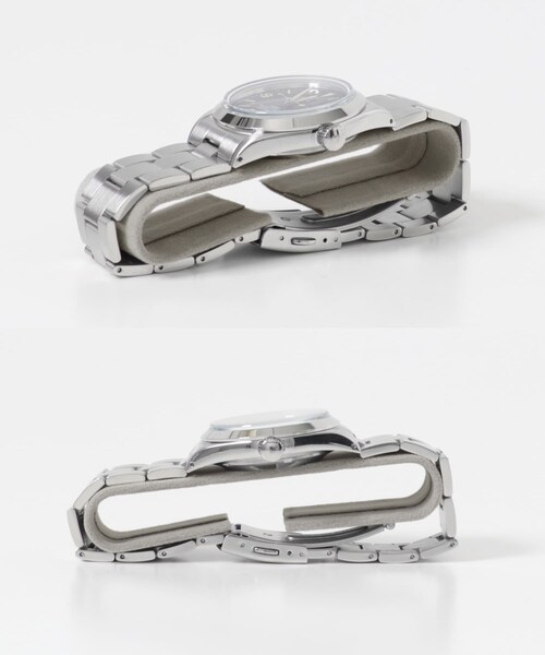 URBAN RESEARCH(アーバンリサーチ)の「NAVALWATCH NAVALWATCH by LOWERCASE(アナログ腕時計・メンズ・SILVER/BLK・Free)」の8枚目の写真