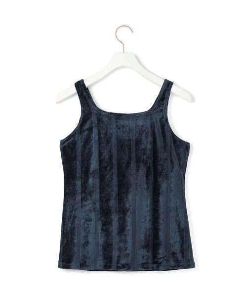 ADAM ET ROPE'（アダムエロペ）の「【Miller for ADAM ET ROPE'】別注 スクエアタンク（カップ付き）（タンクトップ・レディース・グリーン/ネイビー・F）」の15枚目の写真