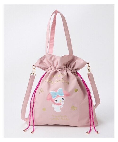 nissen（ニッセン）の「サンリオキャラクターズ　１０ポケット２WAYプリントトートバッグ（Ａ４対応）（トートバッグ・メンズ・ハローキティ/クロミ/マイメロディ・Y）」の2枚目の写真