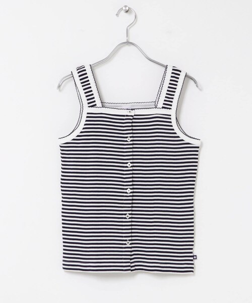 URBAN RESEARCH DOORS(アーバンリサーチドアーズ)の「PETIT BATEAU TANKTOP(タンクトップ・レディース・SMO/MARSH・S)」の3枚目の写真