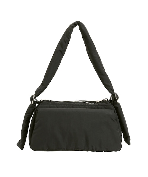 ELENDEEK（エレンディーク）の「PADDING BUCKLE BAG（ハンドバッグ・レディース・オフホワイト/ブラック/シルバー・F）」の4枚目の写真