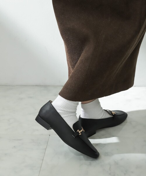 SENSE OF PLACE by URBAN RESEARCH（センスオブプレイスバイアーバンリサーチ）の「フェイクレザービットローファー（ローファー・レディース・BLACK/IVORY/BROWN・S/M/L/XL）」の22枚目の写真