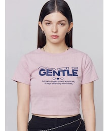 EMODA | ジェントルプリントTシャツ(Tシャツ/カットソー)
