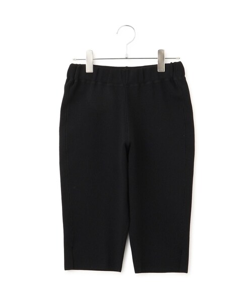 ADAM ET ROPE'（アダムエロペ）の「【接触冷感】ニットカプリパンツ（その他パンツ・レディース・ブラック・F）」の2枚目の写真