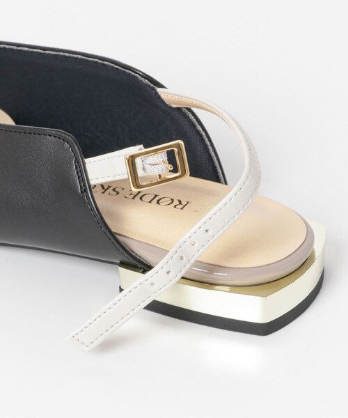 RODE SKO（ロデスコ）の「『MADE IN JAPAN』NEDKE バックストラップパンプス（パンプス・レディース・PINK/BLACK/GREIGE・36/37/38）」の13枚目の写真