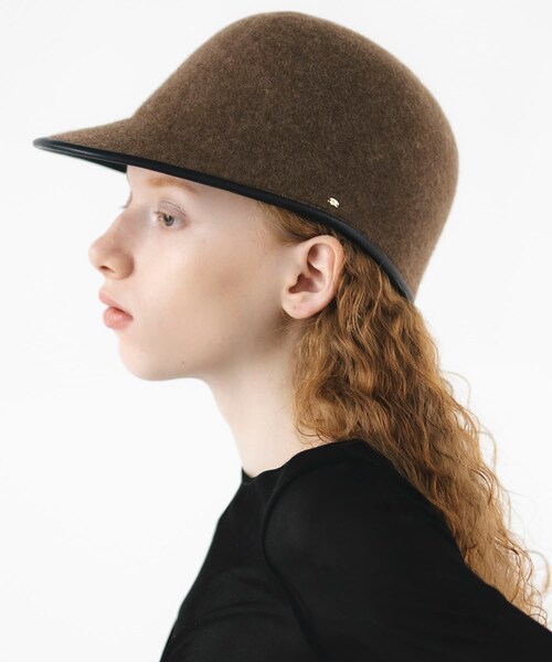 URBAN RESEARCH（アーバンリサーチ）の「IRIS47　seek cap（キャップ・レディース・BLACK/BROWN/GRAY・-）」の3枚目の写真