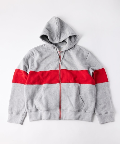 ADAM ET ROPE'（アダムエロペ）の「【GIMAGUAS】SEBASTIAN TRACK/J HOODIE（パーカー・レディース・グレー・L/M/S）」の4枚目の写真