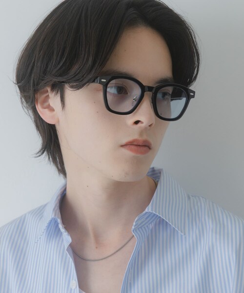 SENSE OF PLACE by URBAN RESEARCH（センスオブプレイスバイアーバンリサーチ）の「ウェリントンサングラス（メガネ・メンズ・BROWN/BLUE/C.BLUE/BLACK・One）」の4枚目の写真