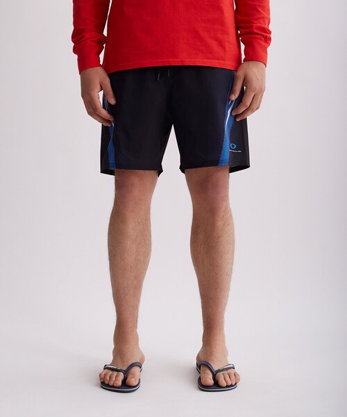 Saturdays NYC（サタデーズ ニューヨークシティ ）の「Oakley X Saturdays Timothy Swim Short（水着・メンズ・ブラック/グリーン・L/M/S）」の17枚目の写真