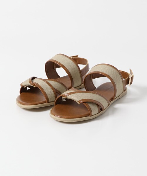 URBAN RESEARCH DOORS（アーバンリサーチドアーズ）の「パイピングサンダル（サンダル・レディース・BEGxBRN/NTLxBLK・36/37/38）」の16枚目の写真