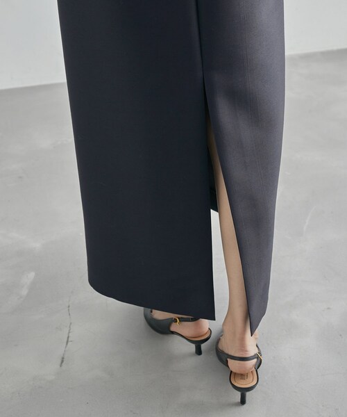 ROPE'（ロペ）の「【限定店舗・J'aDoRe限定】エレガンスウールシルクマキシワンピース（ワンピース・レディース・ネイビー・F）」の18枚目の写真