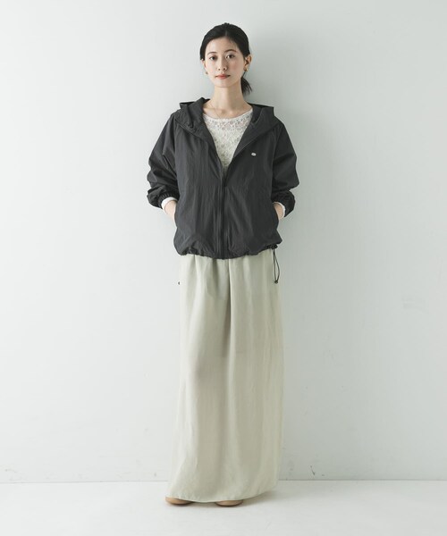 URBAN RESEARCH（アーバンリサーチ）の「『別注』La Hutte×URBAN RESEARCH　ナイロンブルゾン（ブルゾン・レディース・IVORY/BROWN/CHARCOAL・Free）」の19枚目の写真