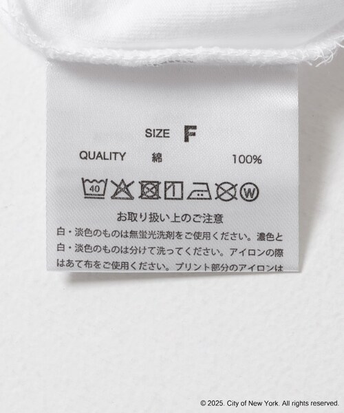 URBAN RESEARCH DOORS(アーバンリサーチドアーズ)の「GOOD ROCK SPEED NYC BIGTSHIRTS(Tシャツ/カットソー・レディース・WHITE・One)」の8枚目の写真