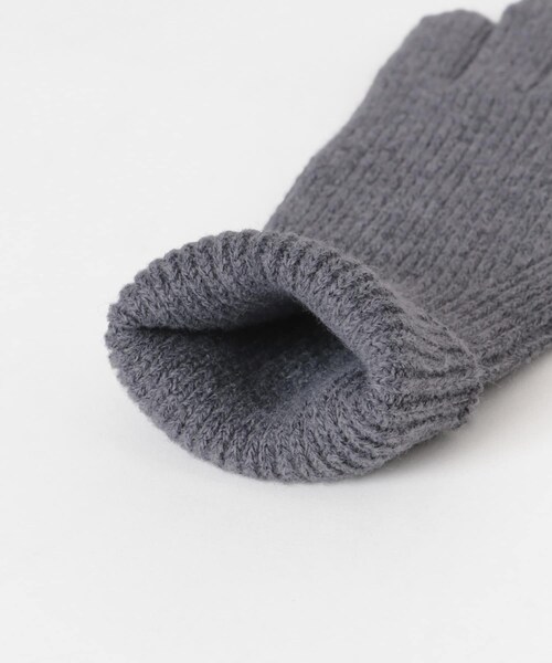 URBAN RESEARCH Sonny Label（アーバンリサーチサニーレーベル）の「畦編みニットグローブ（ベルト・レディース・エクリュ/グレー/ブラウン/ブルー・One）」の18枚目の写真