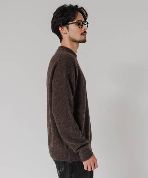 URBAN RESEARCH（アーバンリサーチ）の「FOX CASHMERE CREW-NECK KNIT（ニット/セーター・メンズ・GREGE/D GREEN/BROWN/GRAY・M/L）」の20枚目の写真
