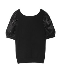 LAGUNAMOON | 異素材ボリュームスリーブニットプルオーバー(ニット/セーター)