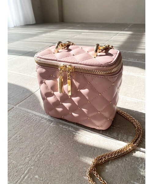 RESEXXY（リゼクシー）の「バニティーミニバッグ（ショルダーバッグ・レディース・ホワイト/ブラック/ピンク・F）」の9枚目の写真