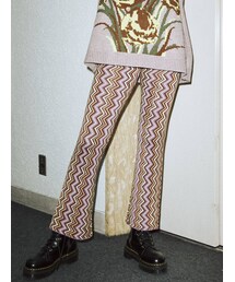 jouetie | ジャカードパターンニットパンツ(その他パンツ)