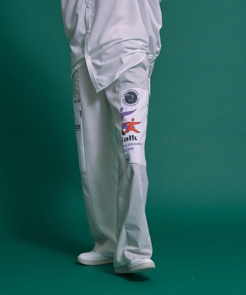 THE GOODLAND MARKET（ザグッドランドマーケット）の「SREU　Swiching PANTS（その他パンツ・レディース・IVORY2/IVORY1/BLACK1/BLACK2・L/S）」の8枚目の写真