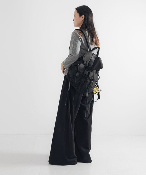 URBAN RESEARCH(アーバンリサーチ)の「GANNI Recycled Tech Backpack(バックパック/リュック・レディース・Black・-)」の8枚目の写真