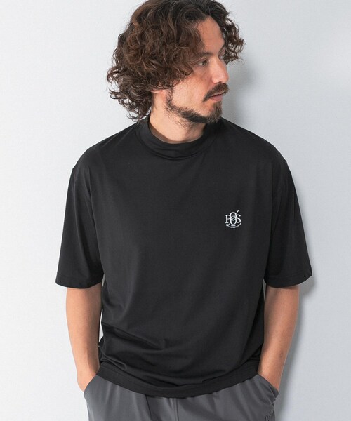 URBAN RESEARCH Sonny Label（アーバンリサーチサニーレーベル）の「OOPS　吸水速乾モックネックTシャツ（Tシャツ/カットソー・メンズ・WHITE/BLACK/WHITE 廃番/BLACK 廃番・M/L/XL/4）」の19枚目の写真