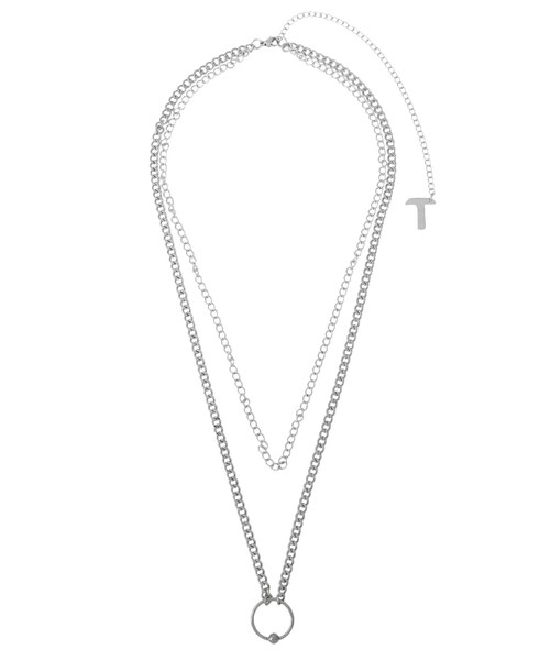 PAMEO POSE(パメオポーズ)の「Double Chain Necklace(ネックレス・レディース・シルバー・F)」の18枚目の写真