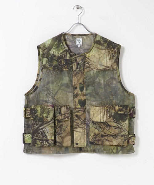 URBAN RESEARCH(アーバンリサーチ)の「South2 West8 Armor Vest(ベスト・メンズ・Native S&T/Camo・M)」の2枚目の写真