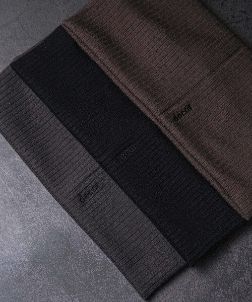 URBAN RESEARCH（アーバンリサーチ）の「decor『デコール』　Rib Wide Hairband（ヘアバンド・レディース・GRAY/BLACK/BROWN・-）」の20枚目の写真