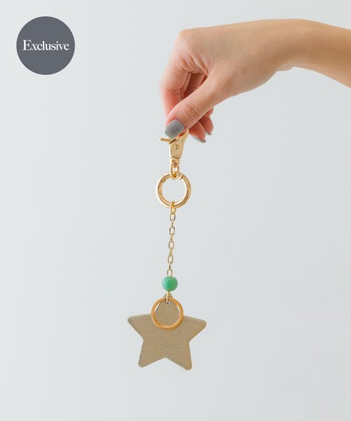 RODE SKO（ロデスコ）の「『別注』Hashibami×RODESKO　イニシャルチャーム（キーホルダー・レディース・GOLD/CUSTERD/STRAWBERRY/MATCHA/ASH BLUE・one）」の6枚目の写真