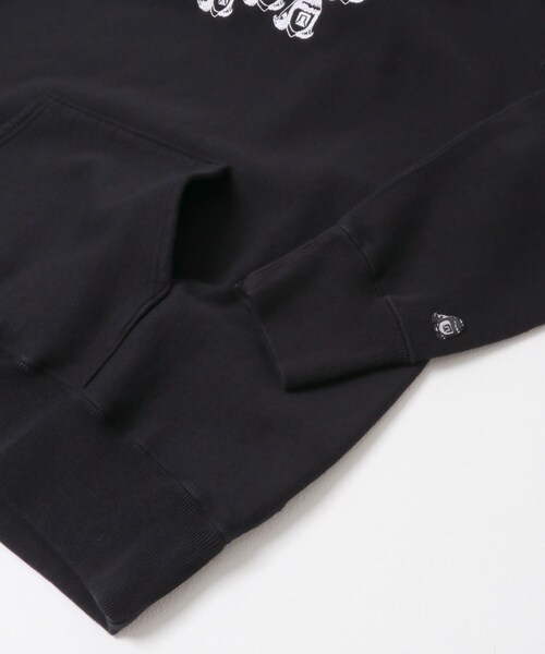 EKAL（エカル）の「TACOMA FUJI RECORDS　TFI MULTI LOGO HOODIE（パーカー・メンズ・BLACK・M/L/XL）」の5枚目の写真