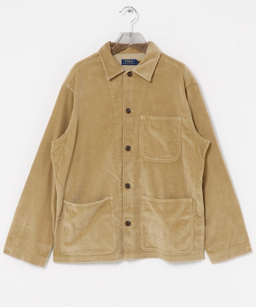 URBAN RESEARCH（アーバンリサーチ）の「POLO RALPH LAUREN　CORDUROY SHIRTS JACKET（テーラードジャケット・メンズ・BROWN/CAMEL/OLIVE/NAVY・M/L/XL）」の2枚目の写真