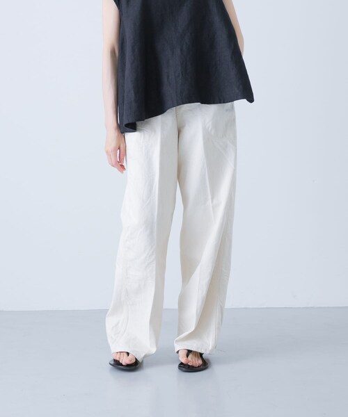 かぐれ(カグレ)の「HARi RANCH PANTS(その他パンツ・レディース・WHITE・2/3)」の6枚目の写真