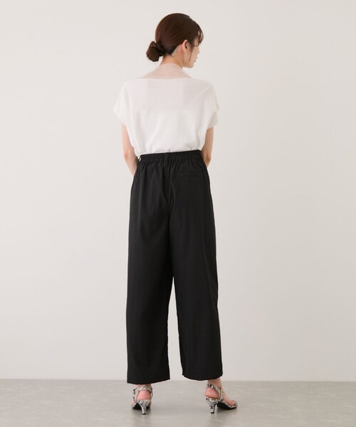Jayro（ジャイロ）の「ストレッチテックチノワイドパンツ（その他パンツ・レディース・ブラック/ホワイト系/ベージュ・F）」の12枚目の写真