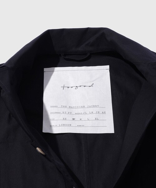 ADAM ET ROPE'(アダムエロペ)の「【Toogood/トゥーグッド】THE MAGICIAN JACKET(その他アウター・メンズ・ブラック・L/M/S)」の11枚目の写真