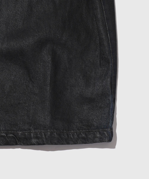 ADAM ET ROPE'(アダムエロペ)の「【CODA/コーダ】WAXED OFFSET DENIM TIERED JACKET(デニムジャケット・メンズ・ネイビー系・0/1/2)」の9枚目の写真