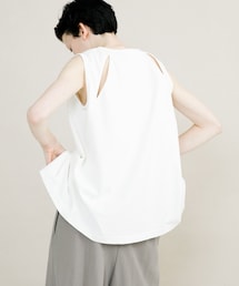 LAATO | slit no sleeve tee(タンクトップ)