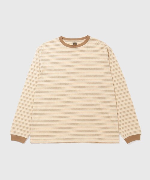 BATONER/バトナー】HAND DRAWING BORDER LONG T-SHIRT