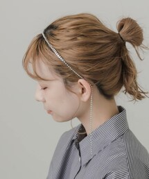 SMELLY | サイドロングボールチェーンカチューシャ(カチューシャ)