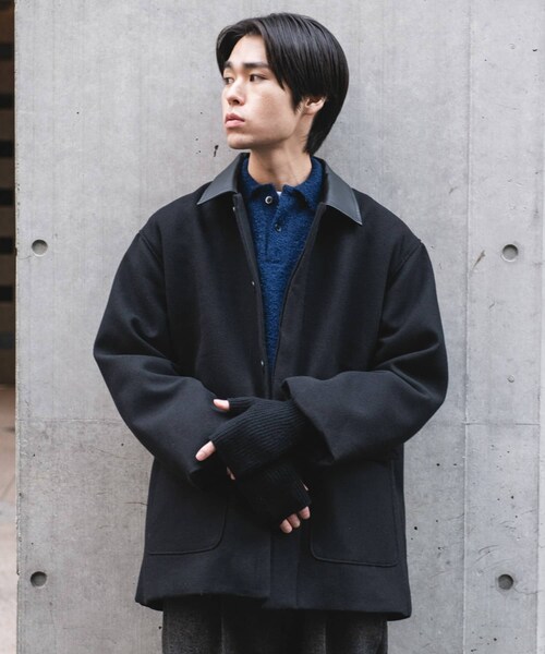 URBAN RESEARCH DOORS(アーバンリサーチドアーズ)の「ウールブレンドカバーオール(カバーオール・メンズ・CHECK/BROWN/BLACK・M/L)」の8枚目の写真
