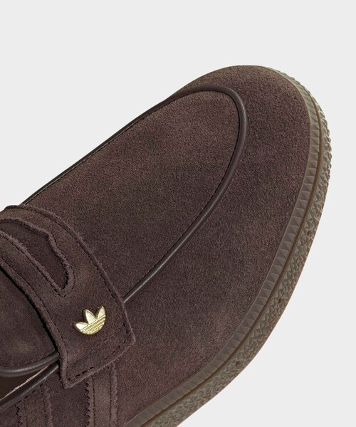 ADAM ET ROPE'(アダムエロペ)の「【adidas(アディダス)】ハンドボール スペツィアル ローファー /H ANDBALL SPEZIAL LOAFER(スニーカー・レディース・ダークブラウン系・22.5/23.5/24.5/25.0)」の9枚目の写真