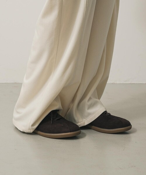 SENSE OF PLACE by URBAN RESEARCH（センスオブプレイスバイアーバンリサーチ）の「ジャーマントレーナースニーカー（スニーカー・レディース・CAMEL/NAVY/BROWN・S/M/L）」の22枚目の写真