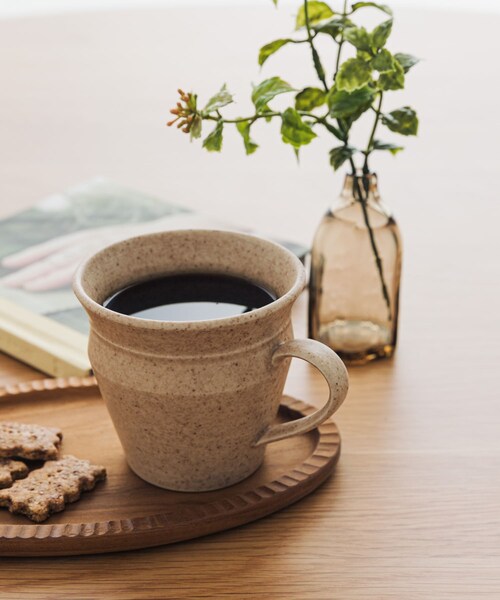URBAN RESEARCH DOORS（アーバンリサーチドアーズ）の「石松信彦　oats mug（食器・メンズ・lt brown/natural・-）」の3枚目の写真