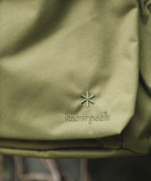 URBAN RESEARCH DOORS(アーバンリサーチドアーズ)の「『別注』Snow Peak Apparel×DOORS Everyday Use Backpack(バックパック/リュック・メンズ・Black/Olive/Grey・one)」の22枚目の写真