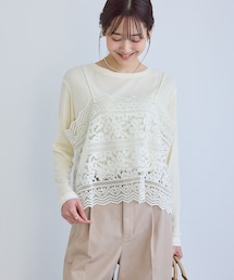 ROPE' PICNIC | ケミカルレースビスチェ(キャミソール)