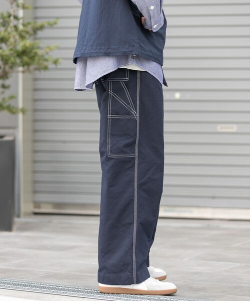 URBAN RESEARCH DOORS(アーバンリサーチドアーズ)の「FORK&SPOON PEダックペインターパンツ(その他パンツ・メンズ・NAVY/IVORY・4/5)」の15枚目の写真