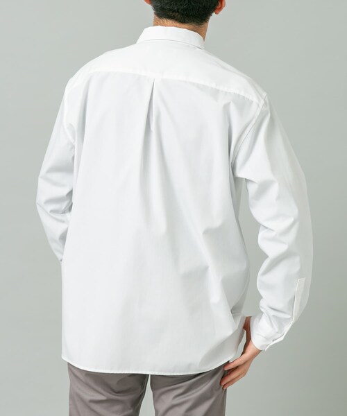 URBAN RESEARCH ROSSO(アーバンリサーチロッソ)の「『防シワ/防臭』アーバンリラックスブロードシャツ(シャツ/ブラウス・メンズ・WHITE/NAVY/BLUE/KHAKI/SAX/CHARCOAL・S/M/L/XL)」の14枚目の写真