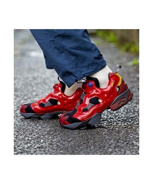Reebok(リーボック)の「『機動戦士Gundam GQuuuuuuX』INSTAPUMP FURY 94 RED GUNDAM (スニーカー・メンズ・100271514・230 (23cm)/235 (23.5cm)/240 (24cm)/245 (24.5cm)/250 (25cm)/255 (25.5cm)/260 (26cm)/265 (26.5cm)/270 (27cm)/275 (27.5cm)/280 (28cm)/285 (28.5cm)/290 (29cm)/295 (29.5cm)/300 (30cm))」の6枚目の写真