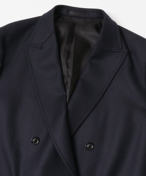 URBAN RESEARCH（アーバンリサーチ）の「ULTERIOR　MELTON DB JACKET（テーラードジャケット・メンズ・DEEP NAVY・4/5）」の7枚目の写真