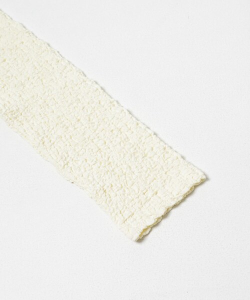 KBF（ケイビーエフ）の「ポコポコジャガードシャツ（シャツ/ブラウス・レディース・IVORY/PINK/BLACK・One）」の10枚目の写真